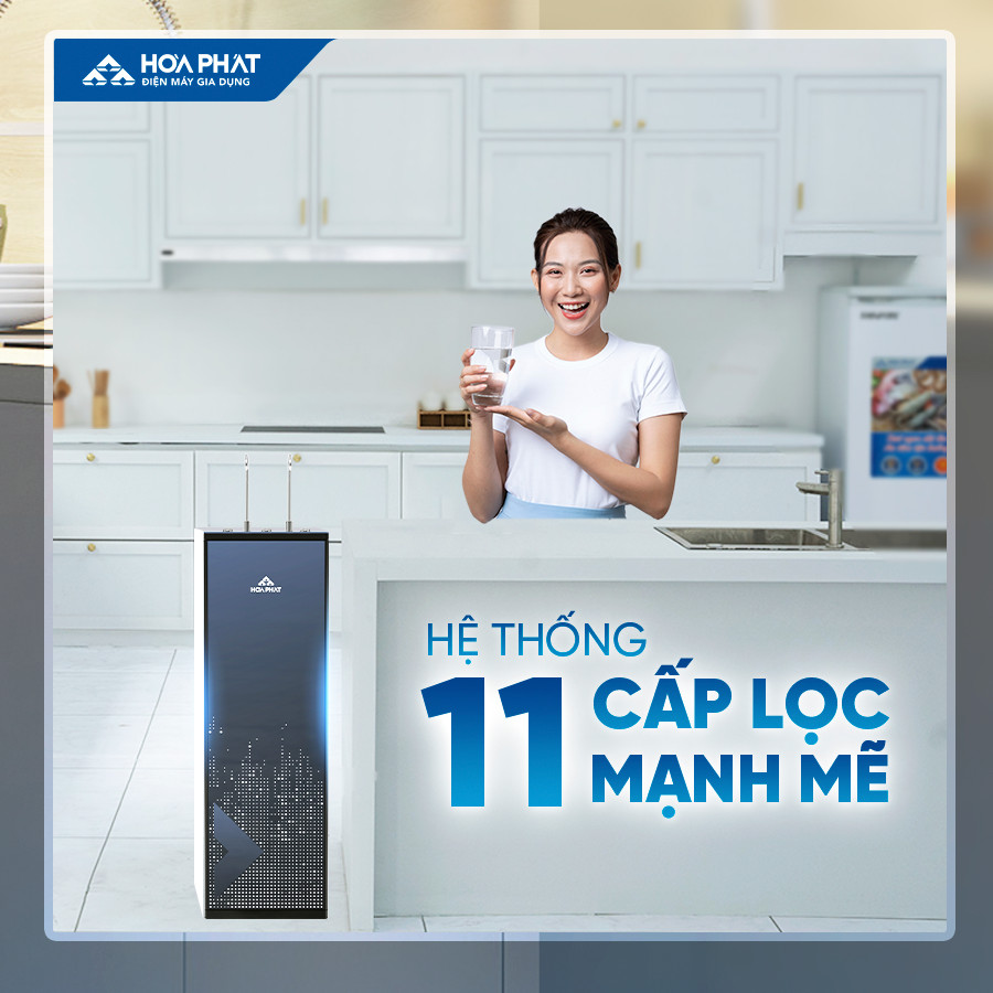 Hệ thống 11 cấp lọc mạnh mẽ