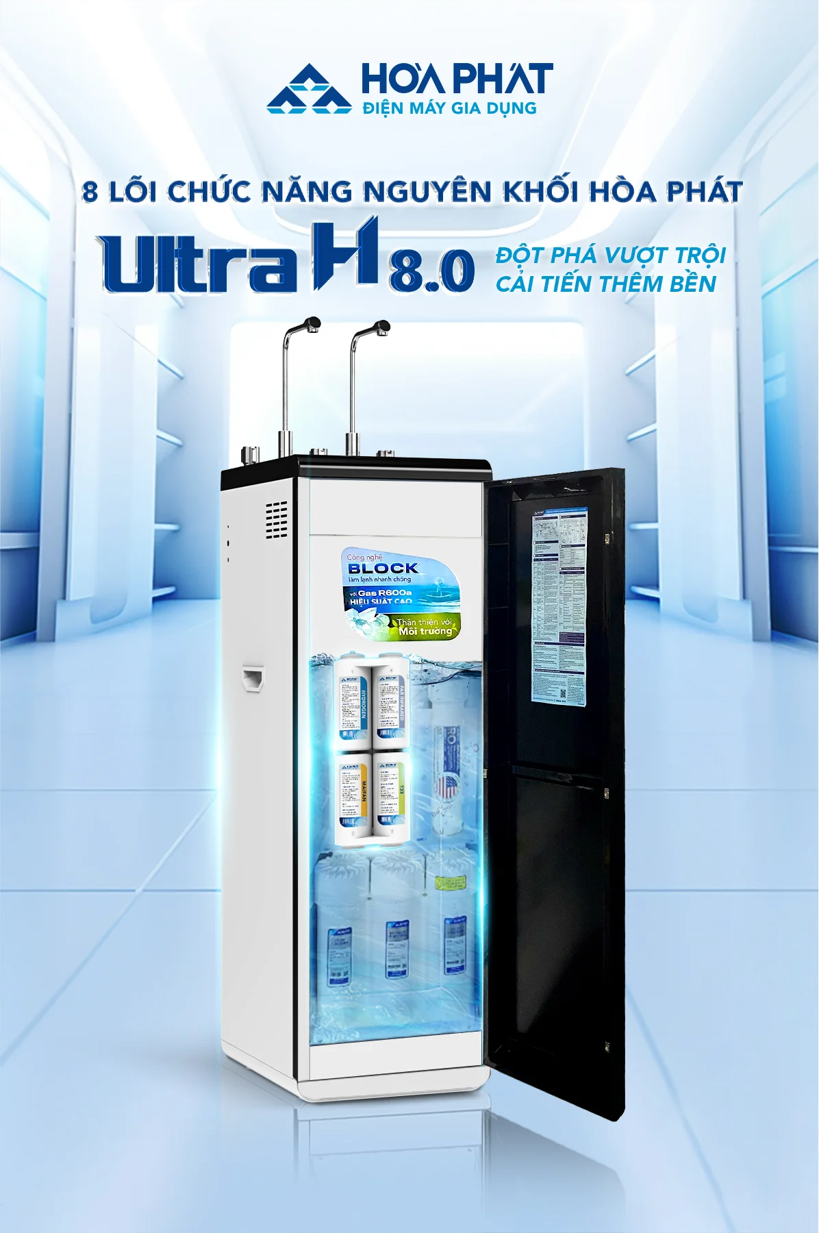 Cụm lõi chức năng thế hệ mới Ultra H8.0 hiệu suất cao