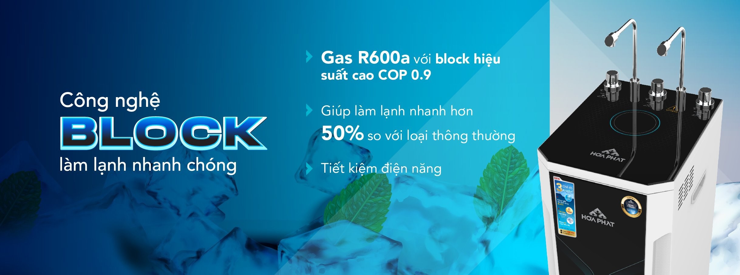 Công nghệ làm lạnh bằng Block