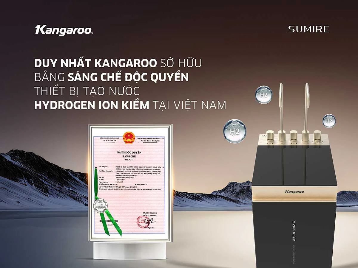 Bằng sáng chế tạo nước Hydrogen độc quyền