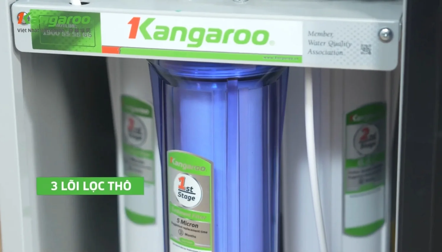 Bộ 3 lõi lọc thô lọc cặn bẩn