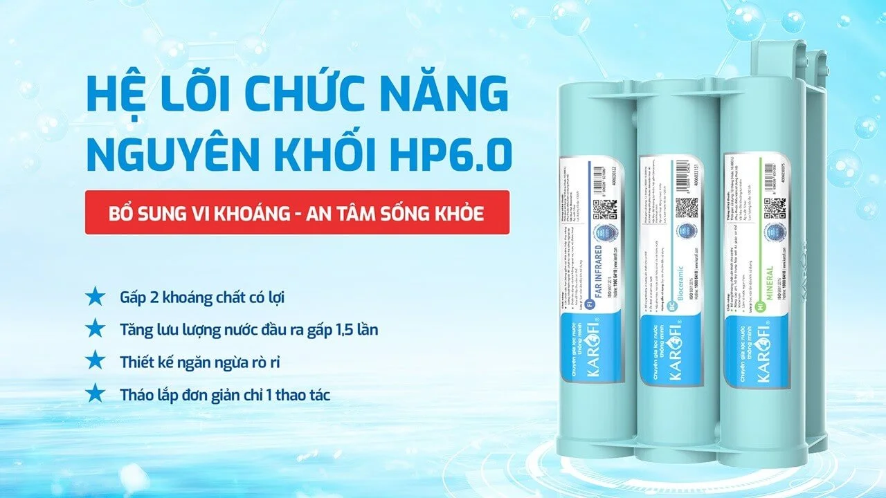 Lõi chức năng HP 6.0 hiệu suất cao