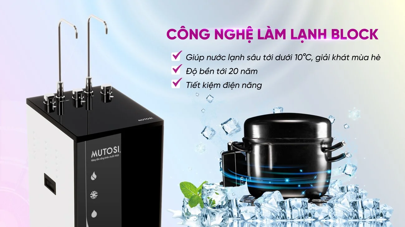 Công nghệ làm lạnh sâu bằng Block