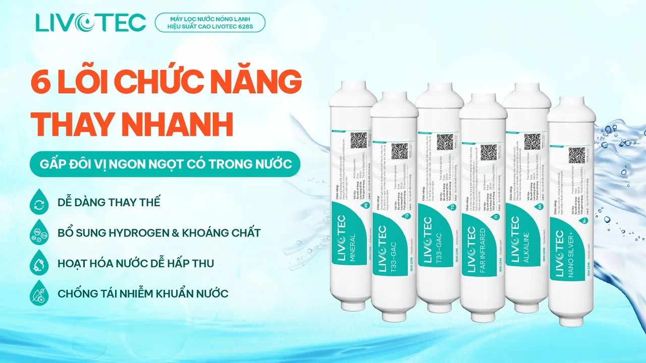 6 lõi chức năng dạng rời hiệu suất cao