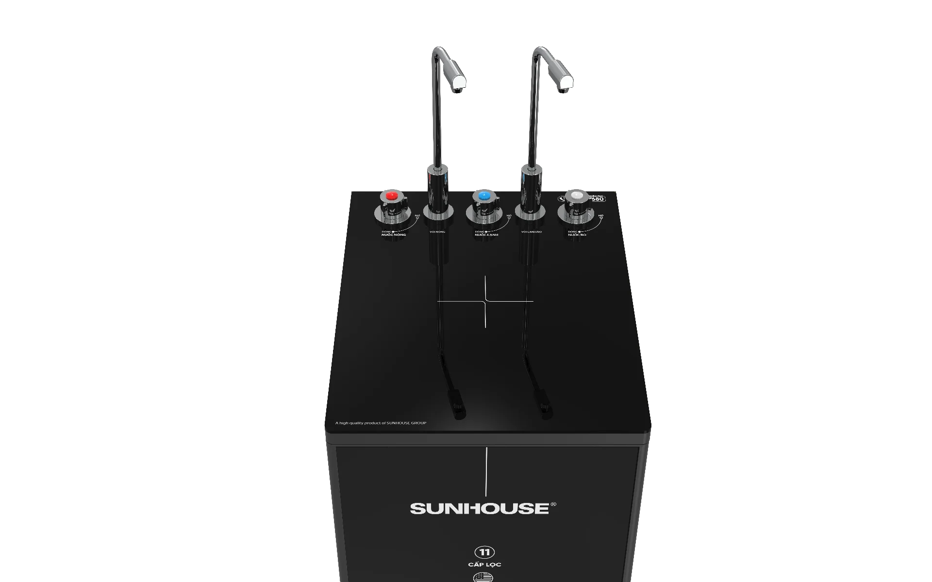 Dễ dàng lấy nước bằng van cơ