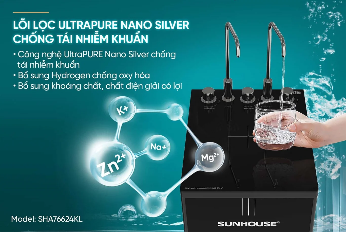 Công nghệ UltraPURE diêt khuẩn