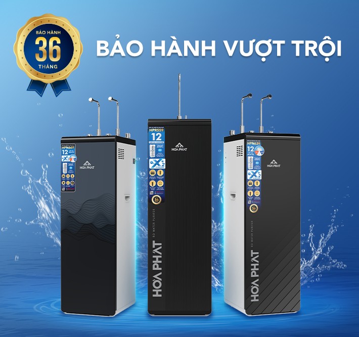 Bảo hành vượt trội lên đến 36 tháng