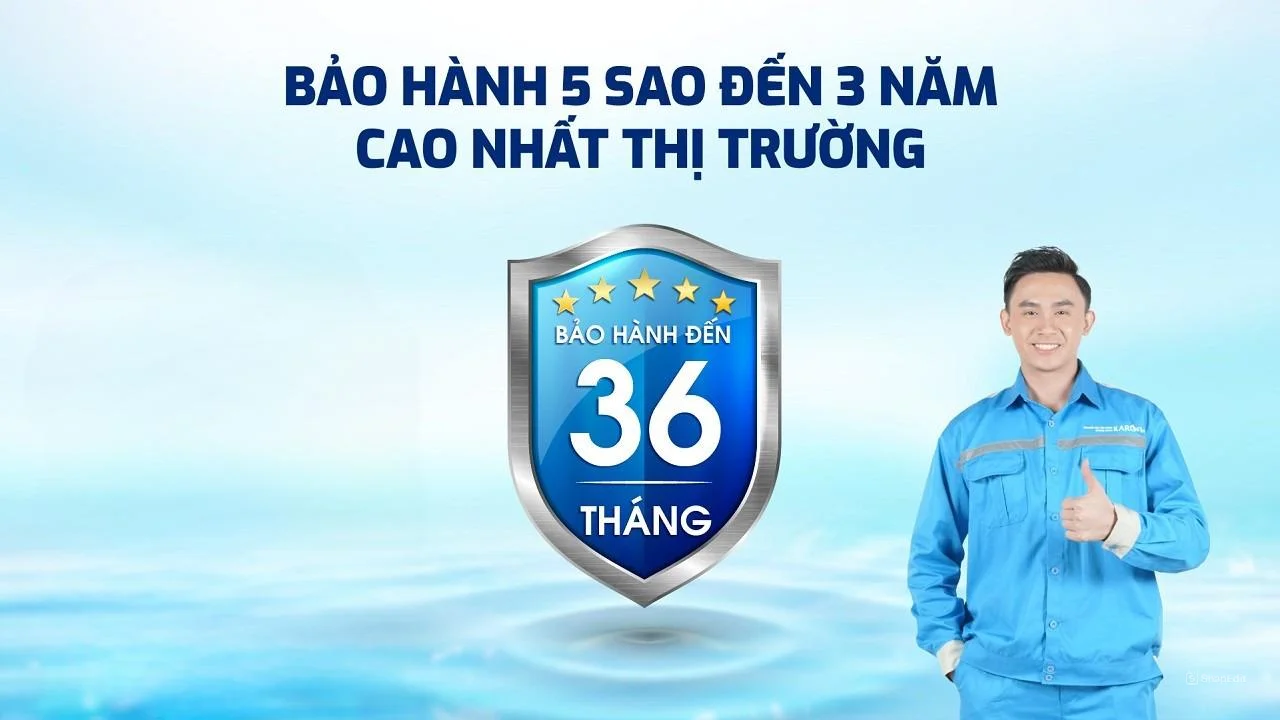 Bảo hành 36 tháng