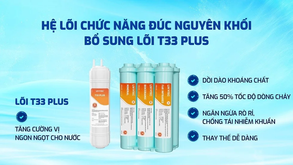 6 lõi chức năng dạng đúc nối nhanh nguyên khối