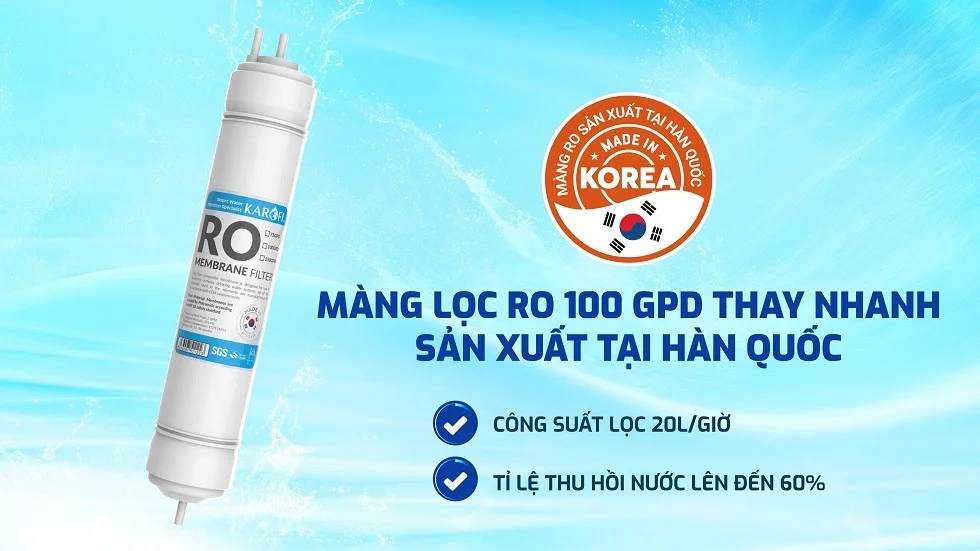 Màng RO từ Hàn Quốc
