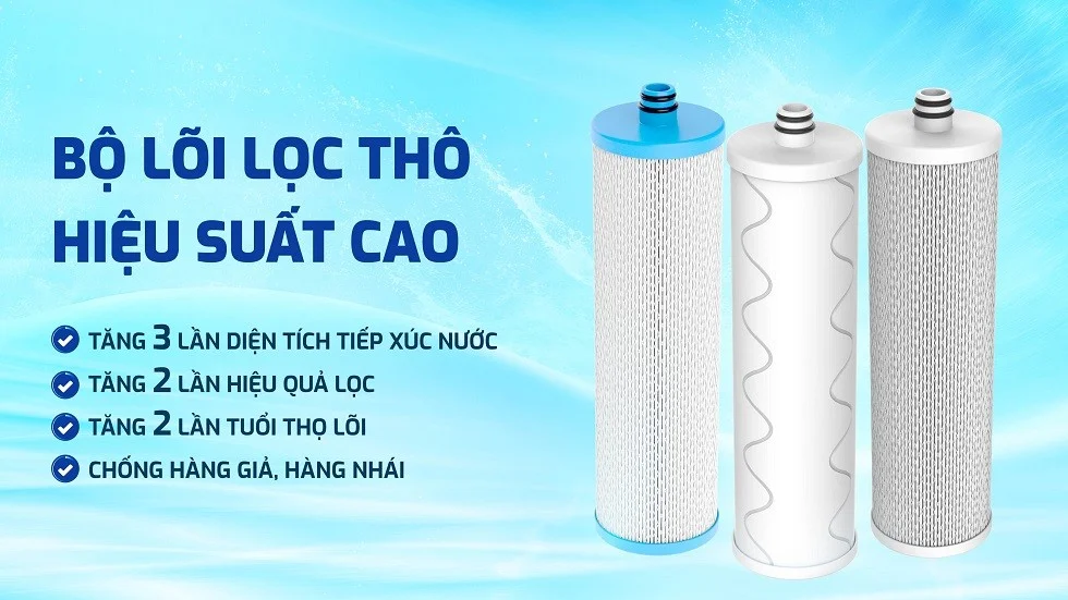 Bộ lõi lọc thô công suất cao