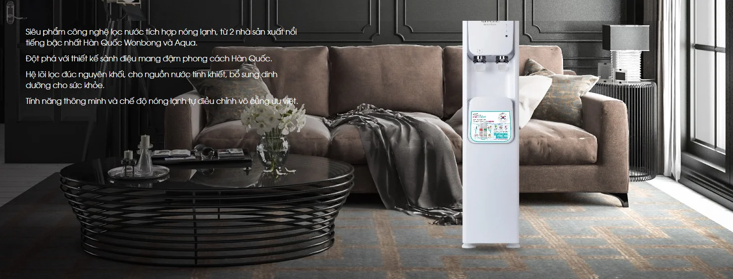 Giới thiệu máy lọc nước nóng lạnh Korihome WPK-906