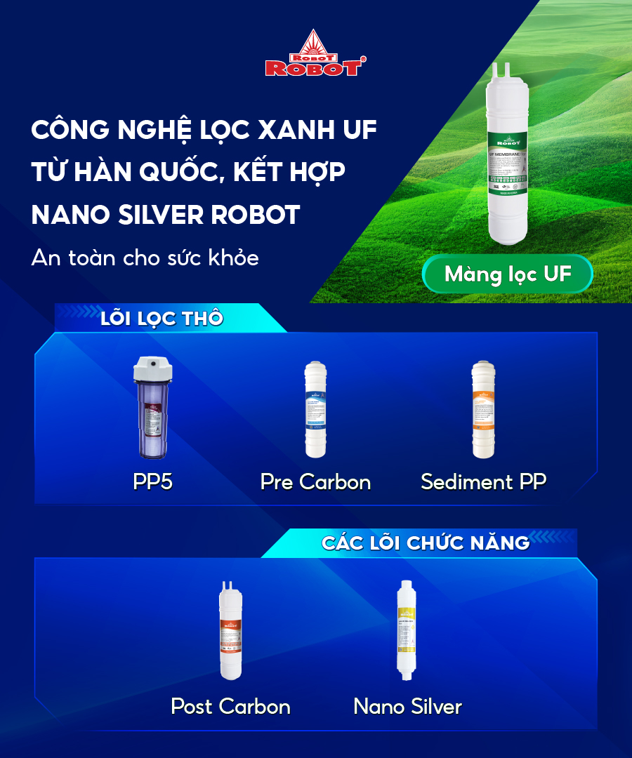 6 lõi lọc đa tầng