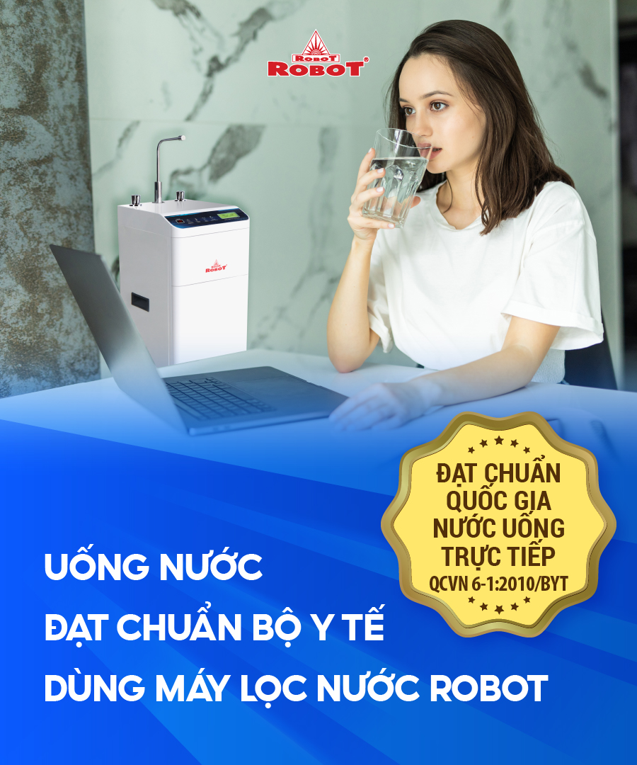 Nước sau lọc đạt chuẩn Bộ Y Tế