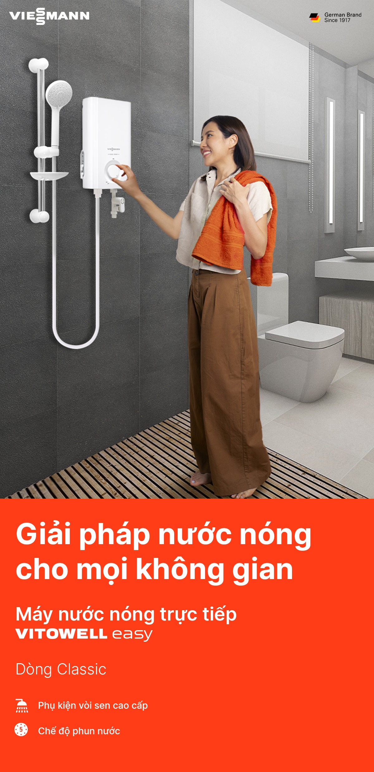 Ưu điểm nổi bật của Vitowell easy Classic C1 45P-V