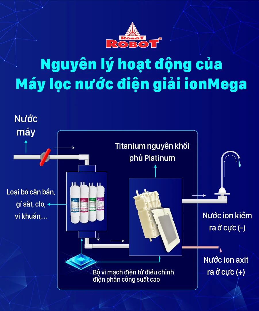 Nguyên lý hoạt động của máy IONMEGA