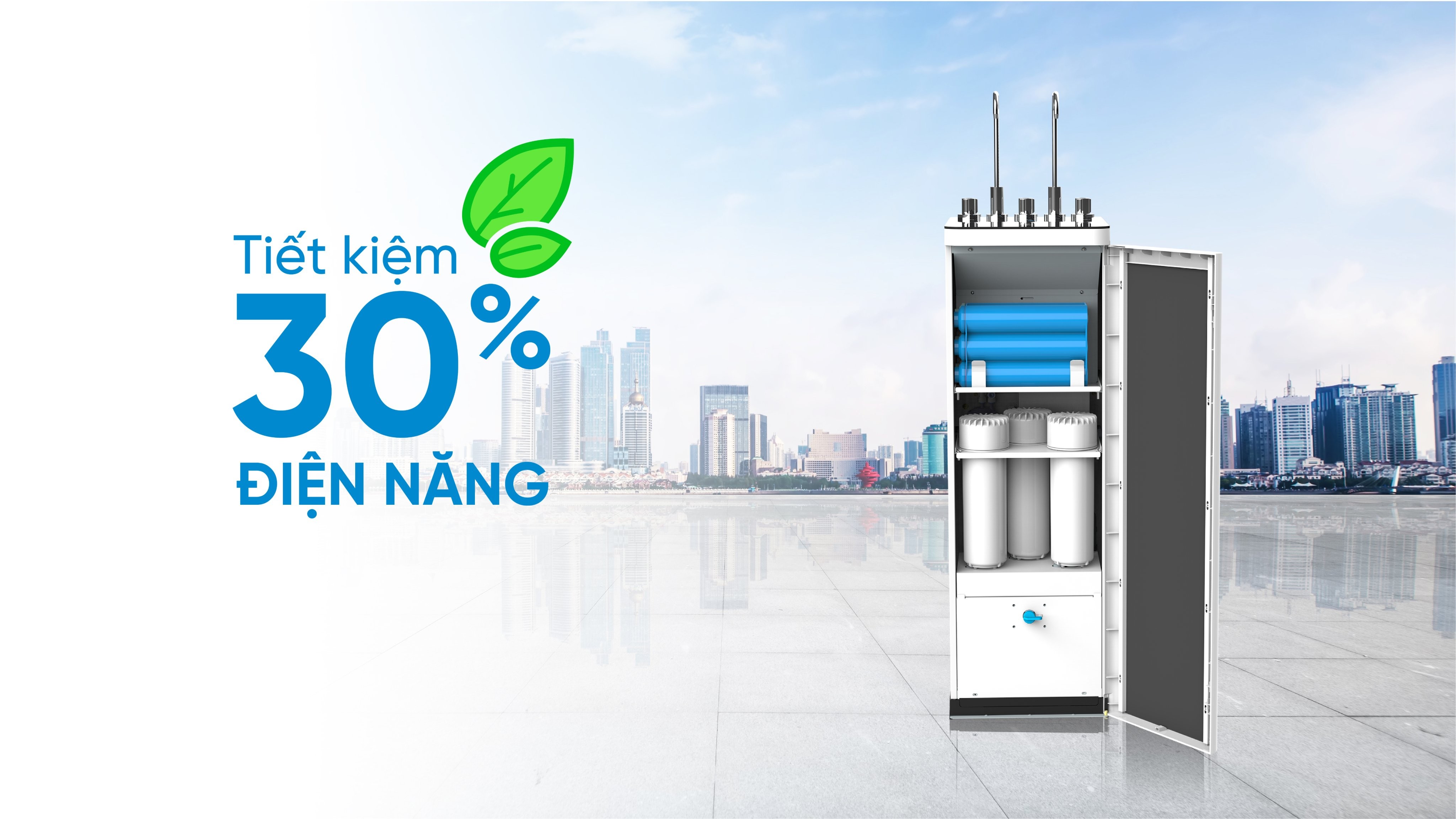 KAD-D52 tiết kiệm đến 30% điện năng