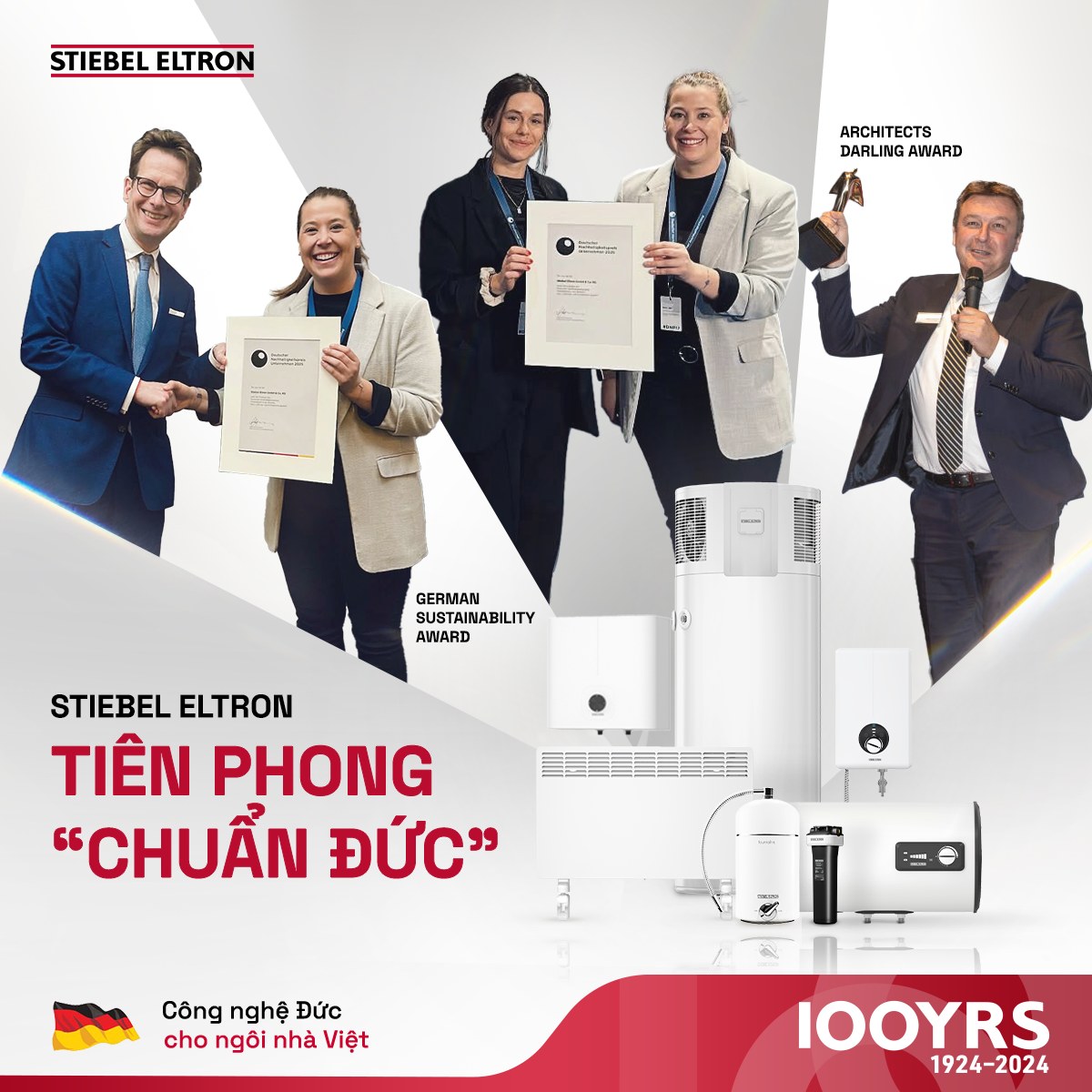 STIEBEL ELTRON - Thương hiệu chuẩn Đức