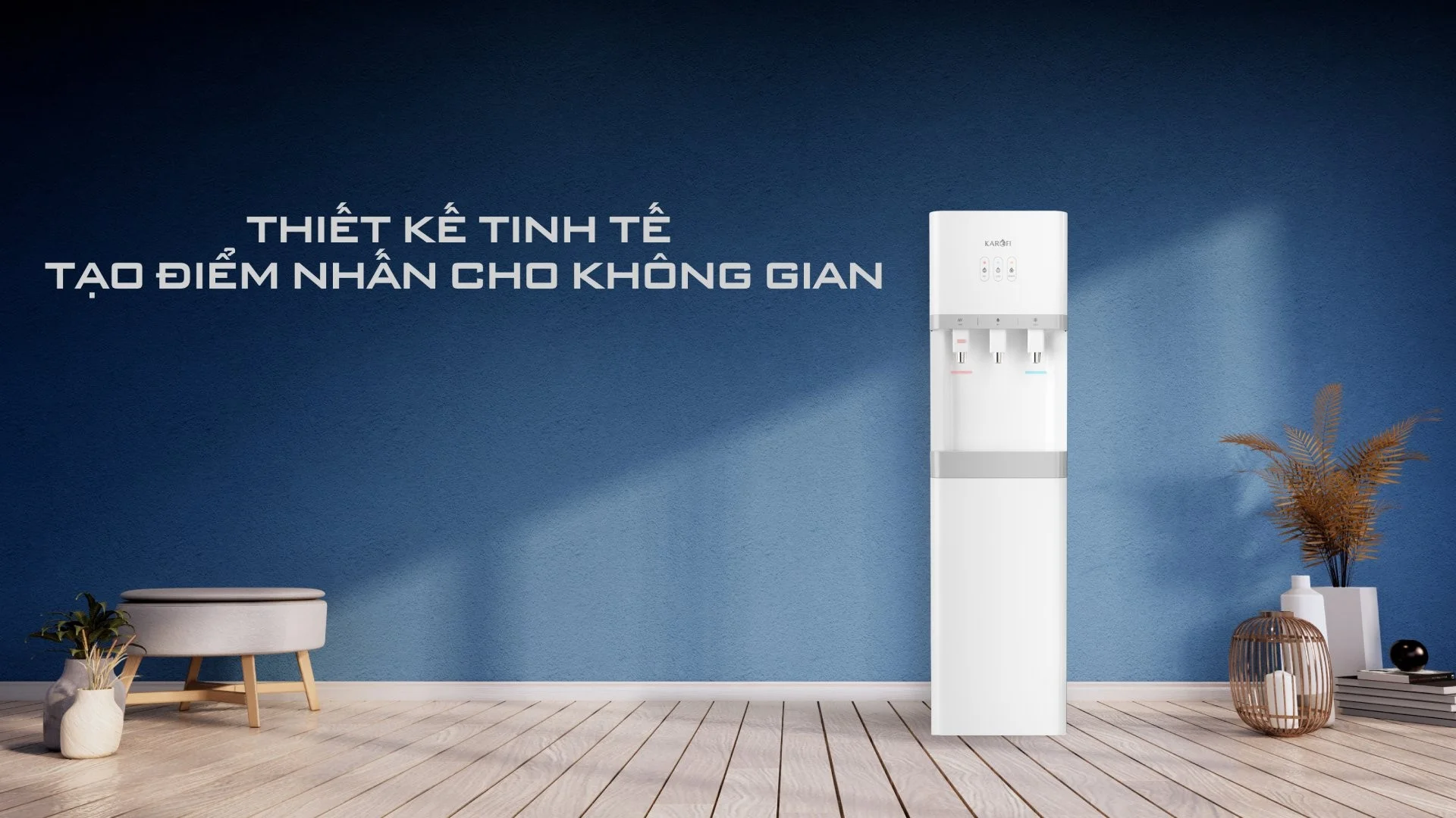 Giới thiệu về máy lọc nước nóng lạnh Karofi HCV208RO 6 lõi