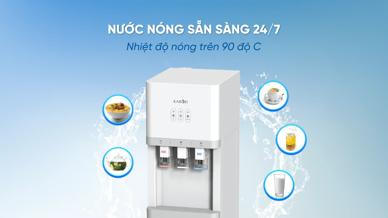Công nghệ làm nóng nhanh cho nước nóng liên tục