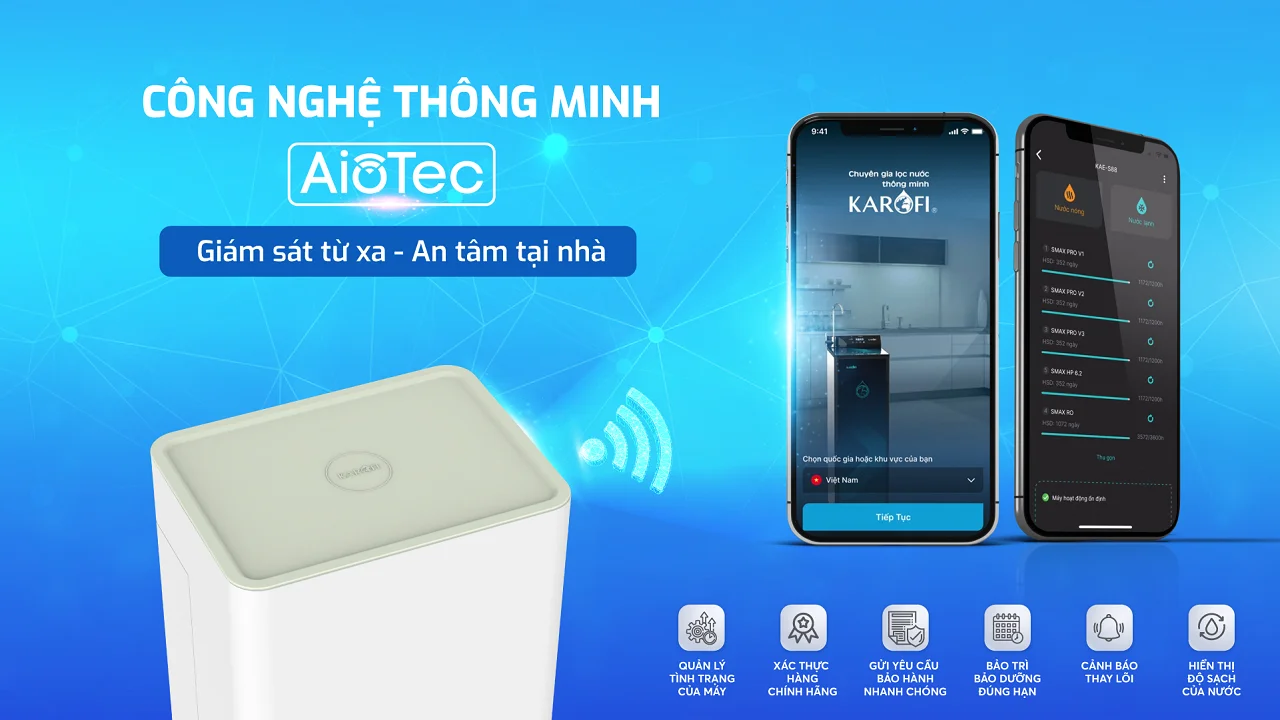 Hệ thống kiểm soát thông minh AIOTEC
