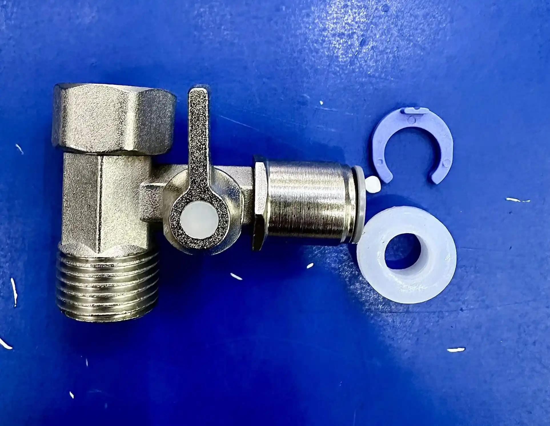 Van nguồn inox nối nhanh phi 10