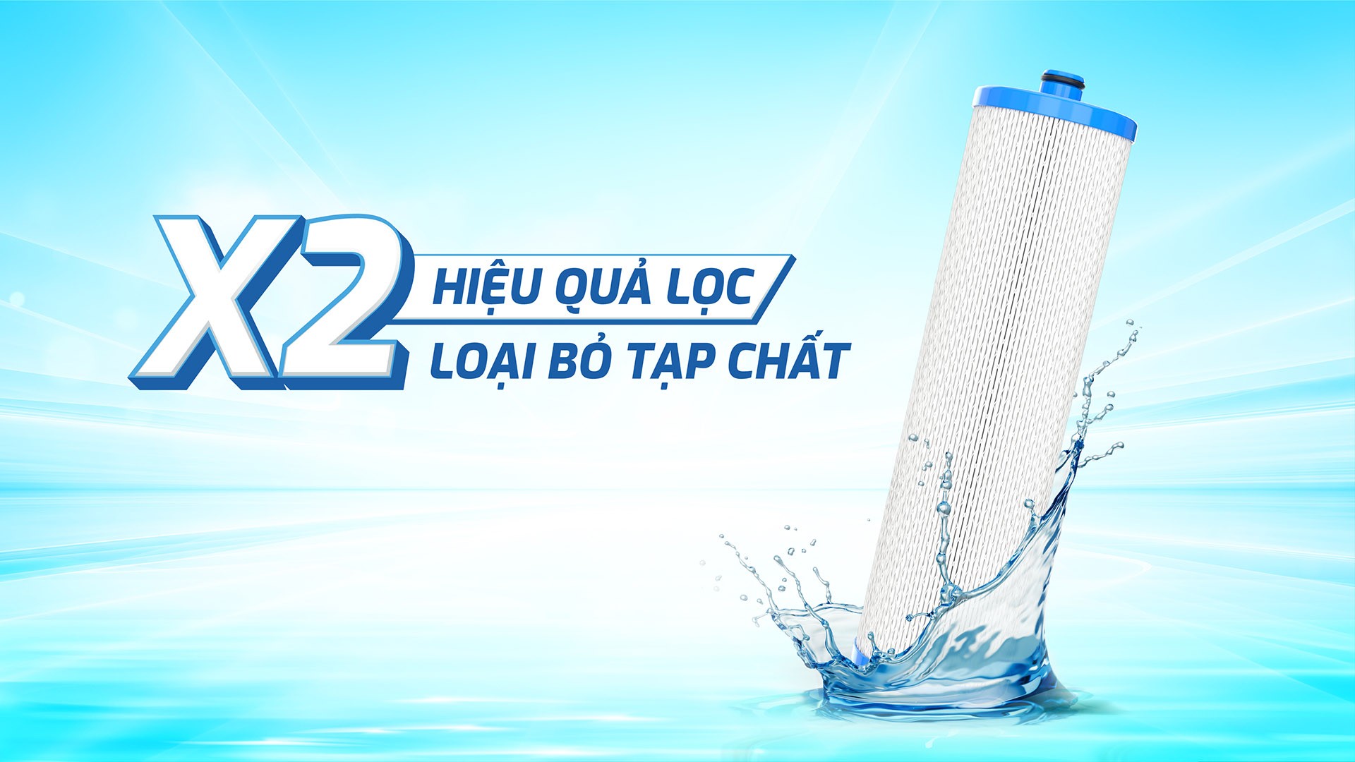 Lõi lọc SMAX Pro V số 1 chính hãng Karofi - Nhân 2 hiệu quả lọc