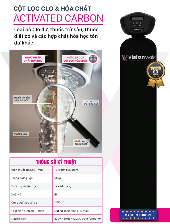 Hệ thống Lọc đầu nguồn Vision Water WH05