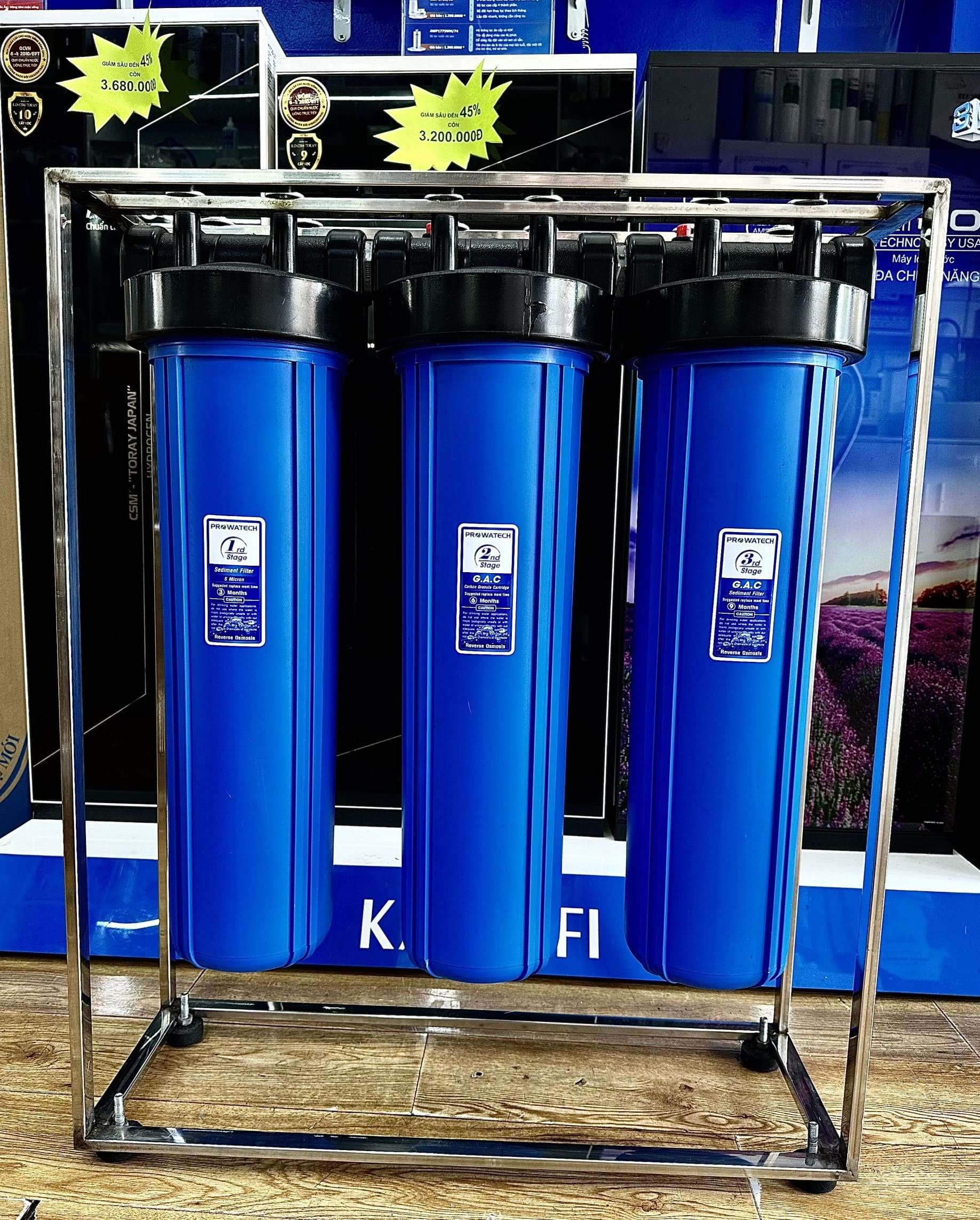 Bộ 3 cốc lọc đầu nguồn Bigblue 20 inch Việt Nam