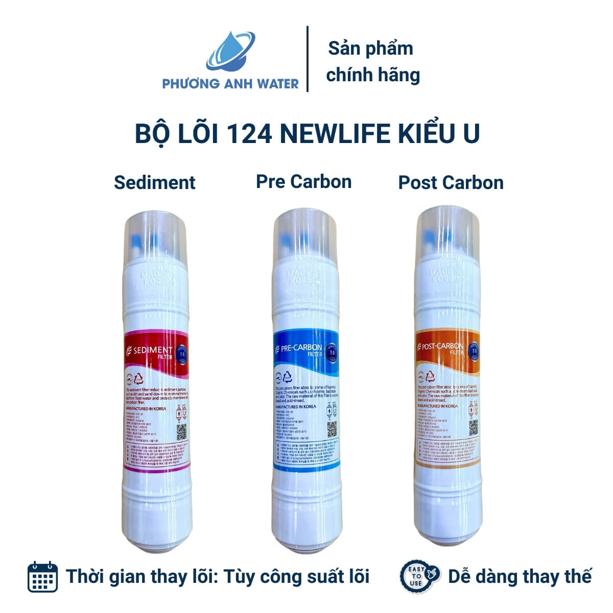 Lõi đúc nối nhanh chính hãng Newlife Hàn Quốc