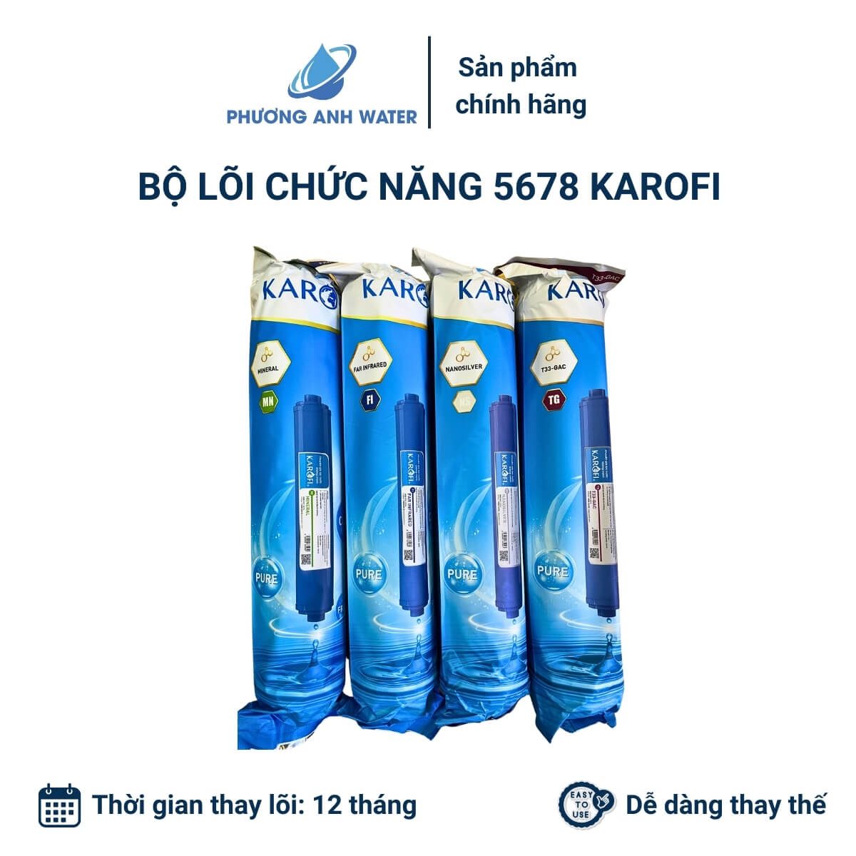 Lõi chức năng 5678 và 56789 SMAX chính hãng Karofi