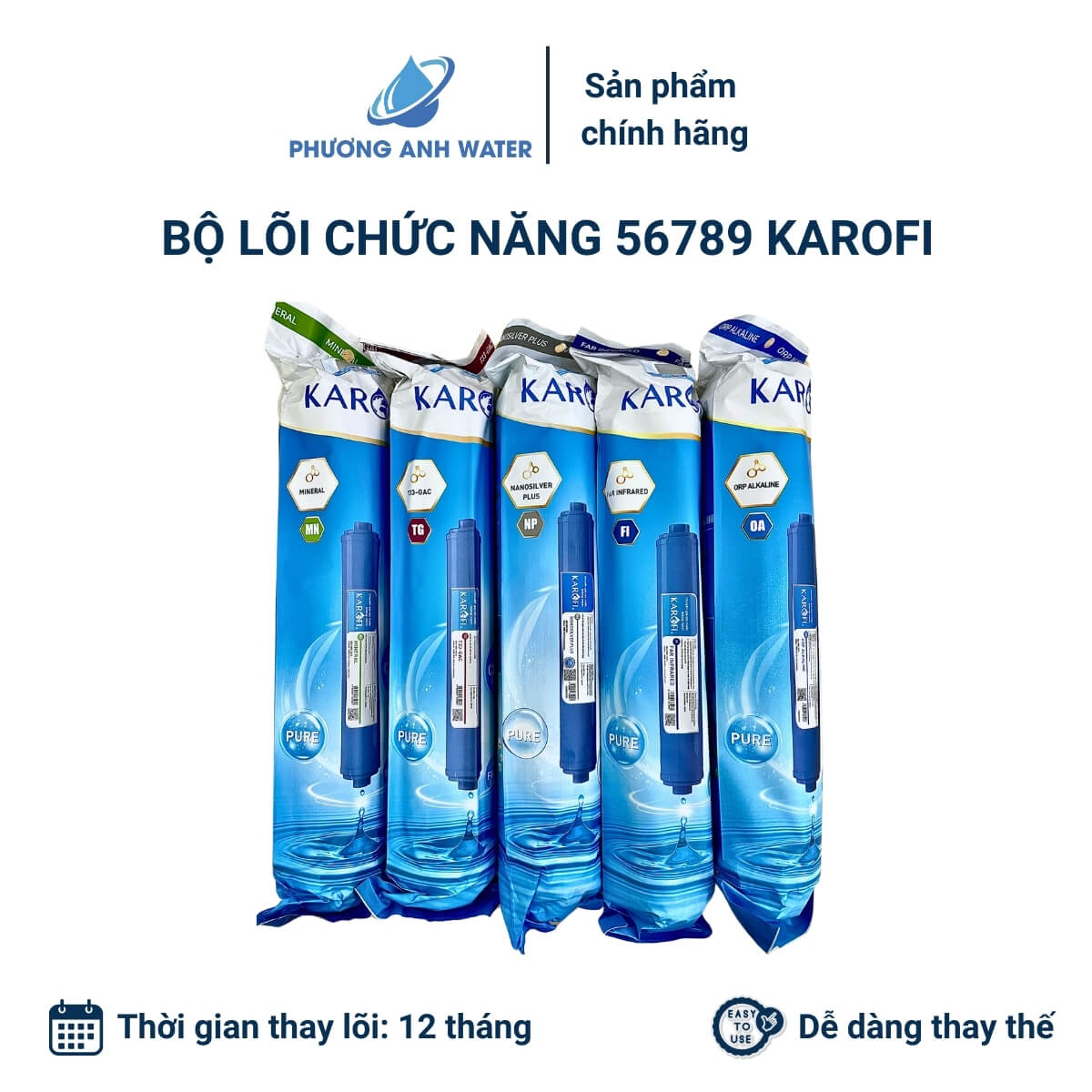 Lõi chức năng 5678 và 56789 SMAX chính hãng Karofi