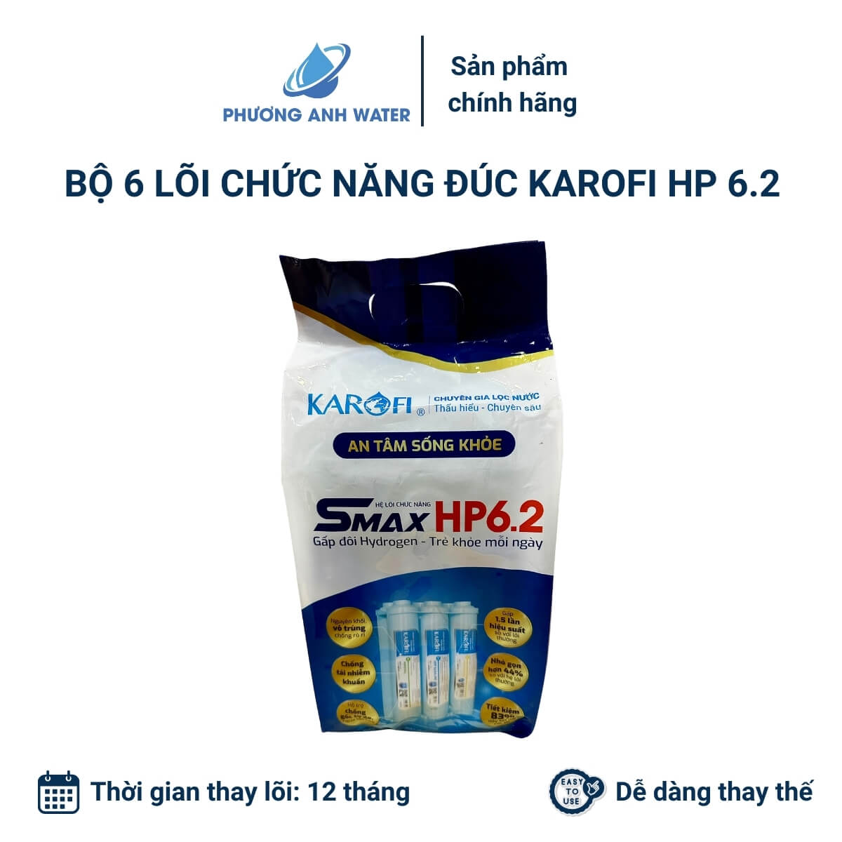 Bộ 6 lõi chức năng Karofi SMAX HP 6.2