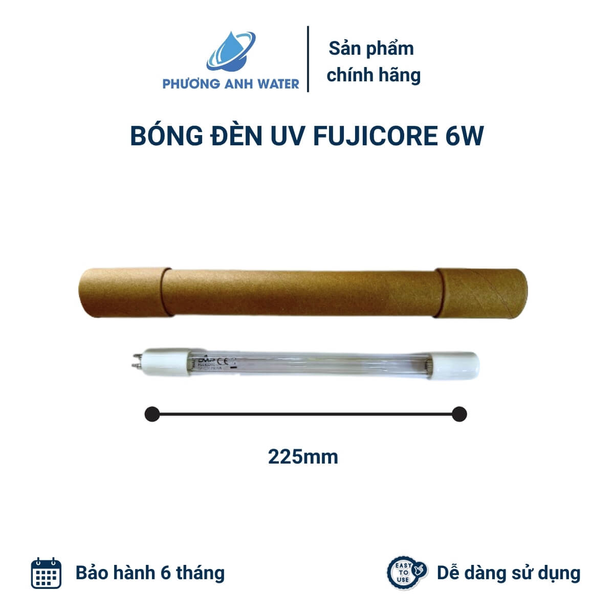 Bộ đèn UV Aquapro 11W cho máy lọc nước