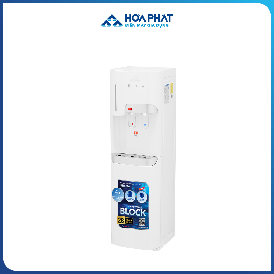 Cây nước nóng lạnh hút bình Hòa Phát HHC386
