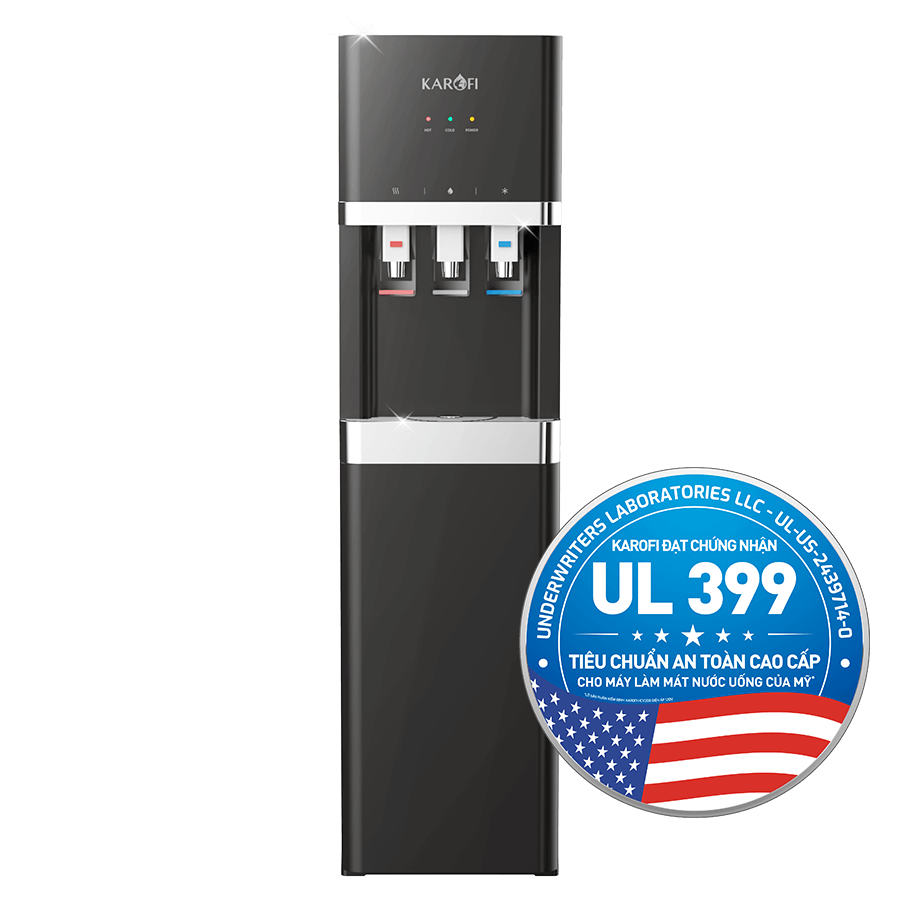 Cây nước nóng lạnh nguội hút bình Karofi HCV208B