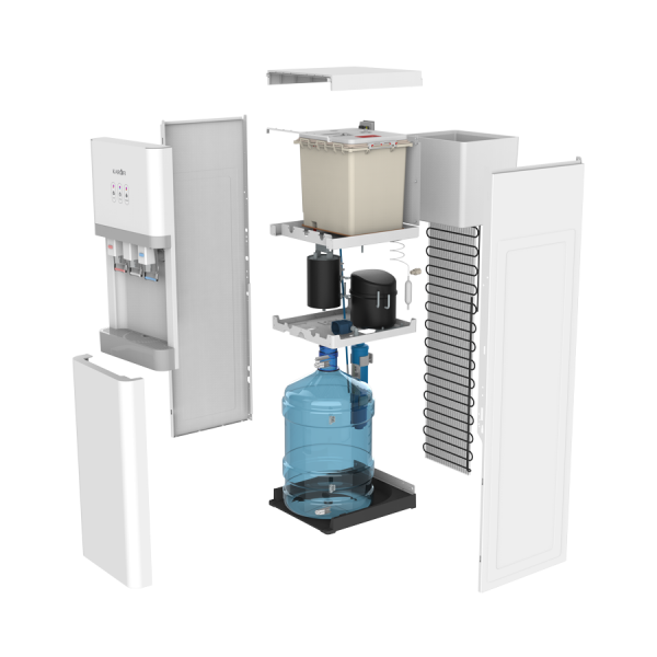 Cây nước nóng lạnh nguội hút bình Karofi HCV208