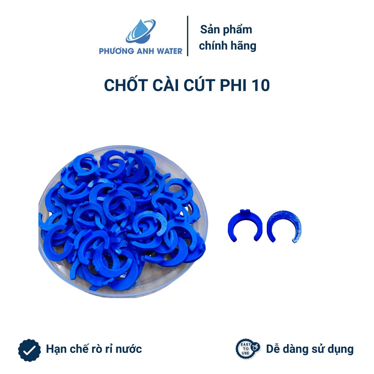 Combo 20 chốt - phe cài cho máy lọc nước