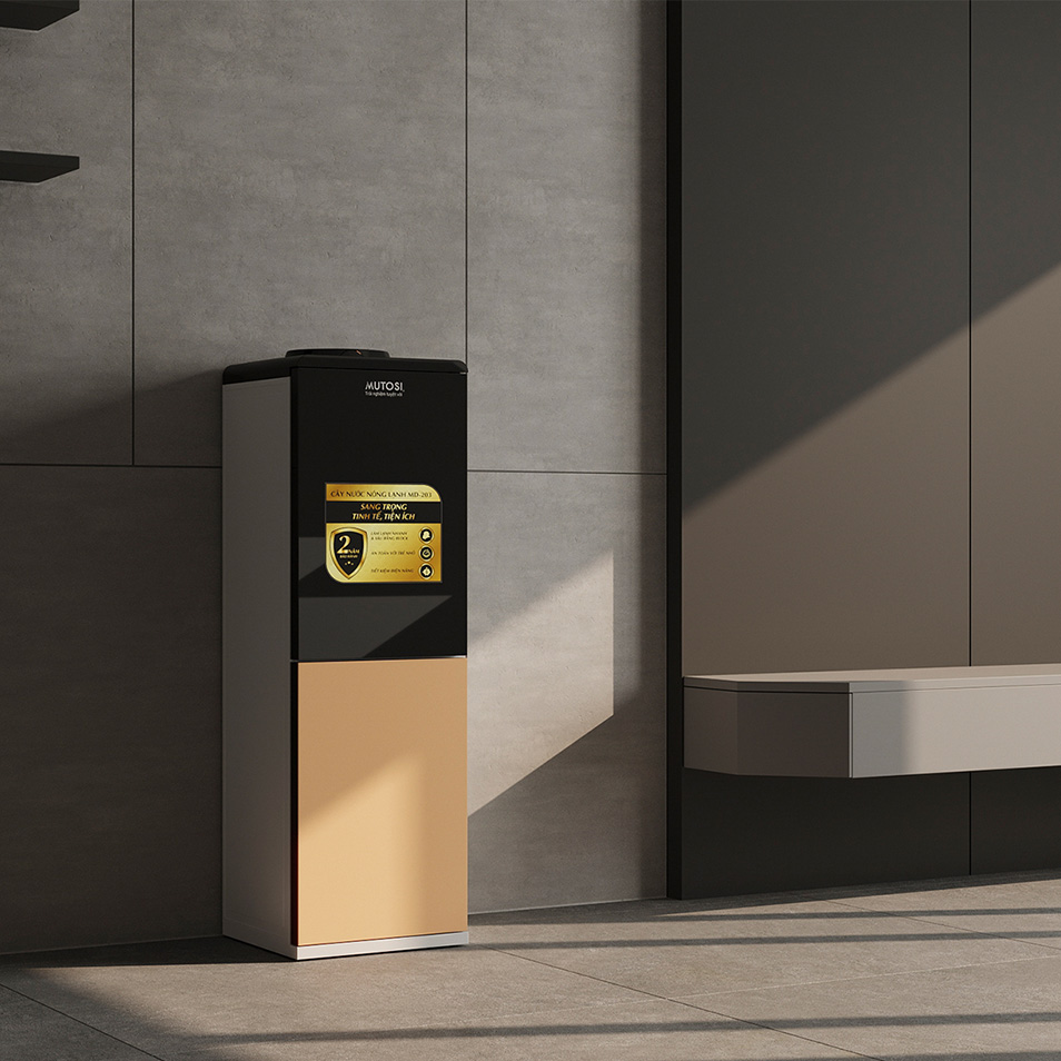 Cây nước nóng lạnh úp bình Mutosi MD-203