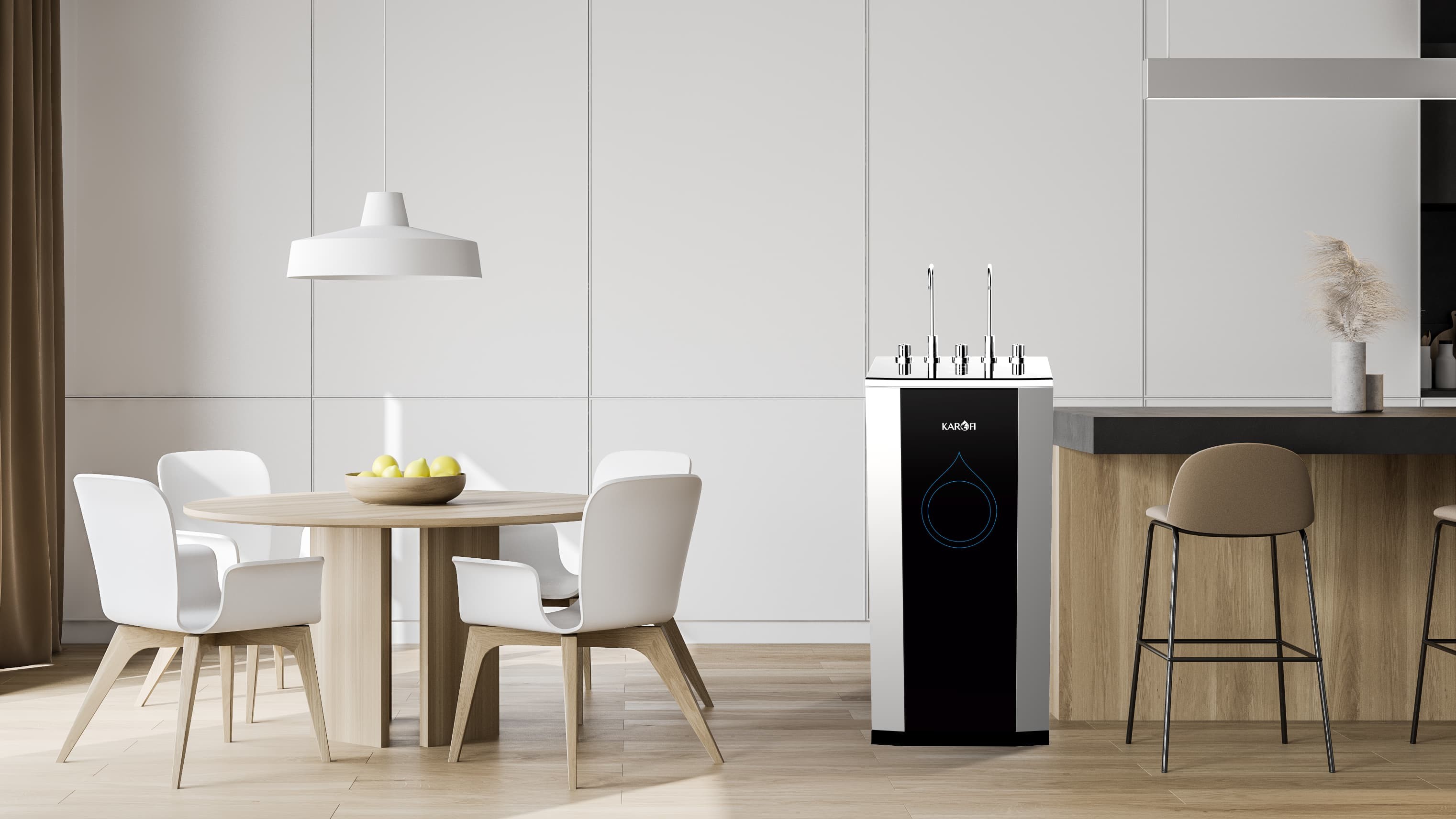 Máy lọc nước nóng lạnh Karofi KAD-C55