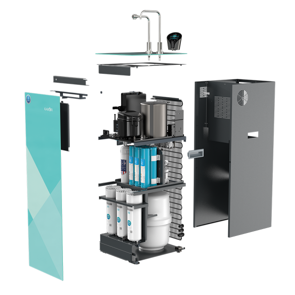 Máy lọc nước nóng lạnh Karofi KAD-N91 10 lõi