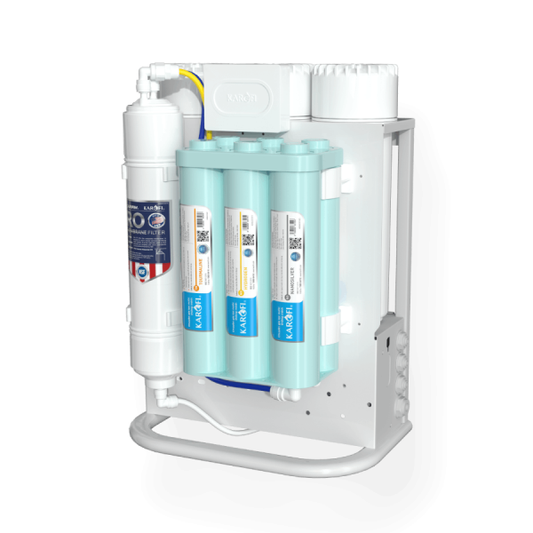 Máy lọc nước RO Karofi KAQ-U96 để gầm 10 lõi