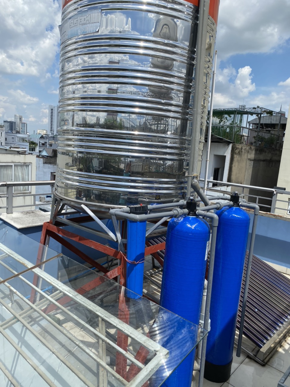 Hệ thống lọc tổng 2 cột Aqua-Rich Composite 1054