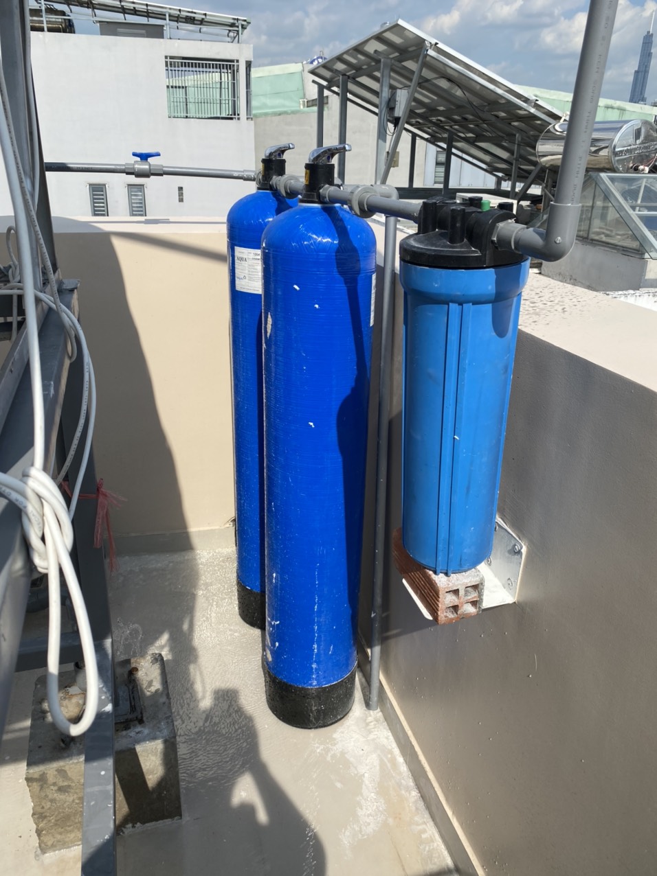 Hệ thống lọc tổng 2 cột Aqua-Rich Composite 1054