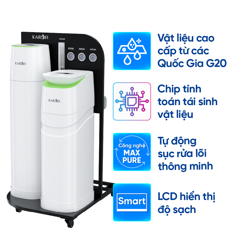 Lọc tổng trung tâm cao cấp Karofi KTF-888