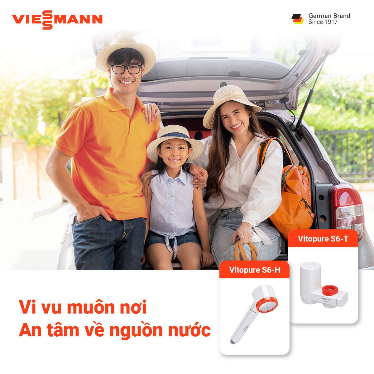 Thiết bị lọc nước vòi sen Viessmann Vitopure S6-H