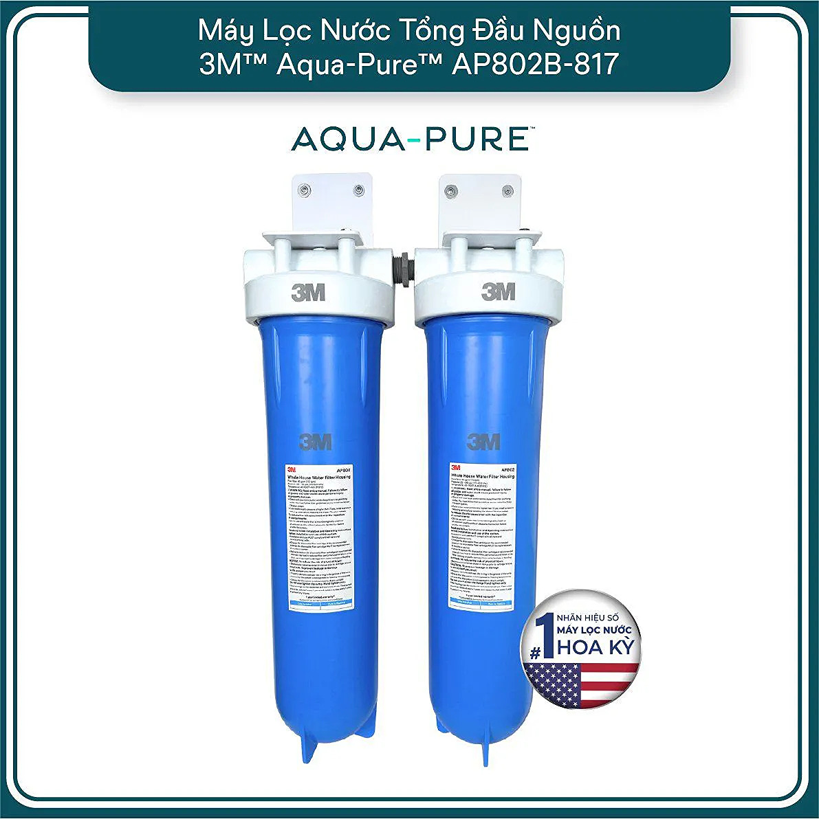 Lọc tổng đầu nguồn cao cấp Aqua-Pure™ AP802B-817