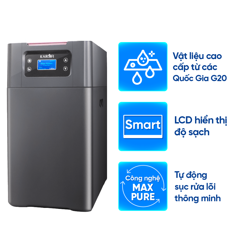 Lọc tổng trung tâm cao cấp Karofi KTF-P01