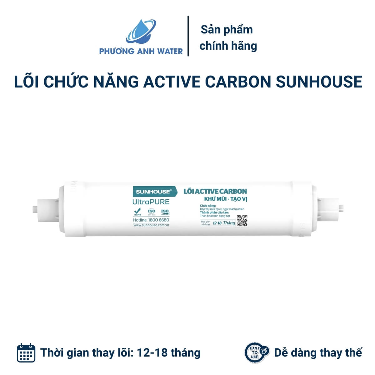 Bộ lõi chức năng 5678910 chính hãng Sunhouse