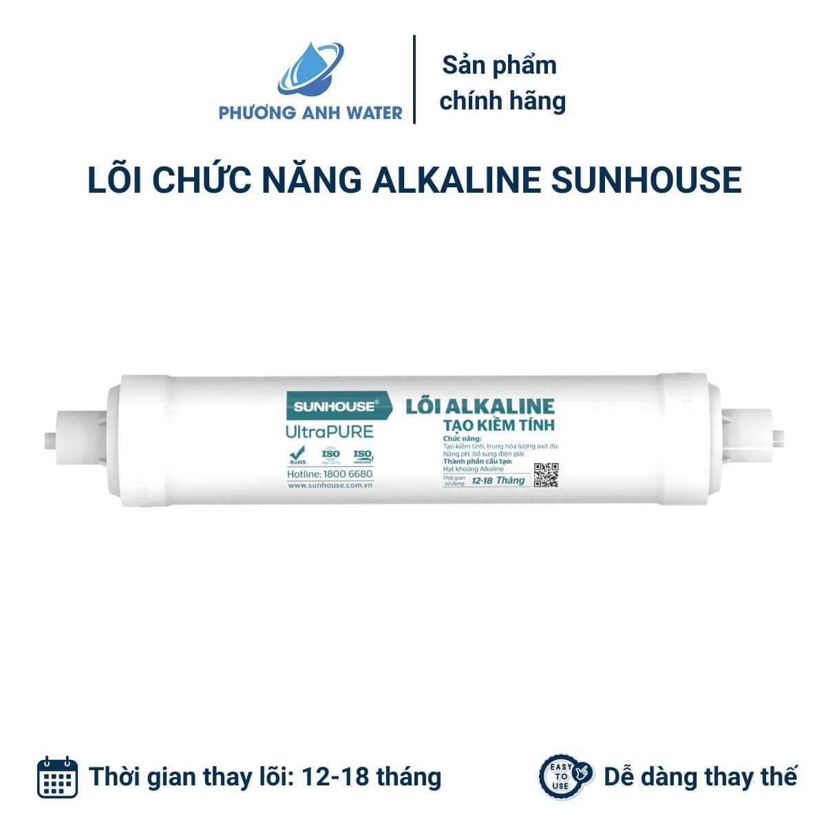 Bộ lõi chức năng 5678910 chính hãng Sunhouse